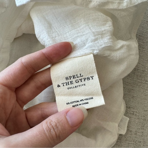 Hanging Rock Cami in White - Picture 6 of 6